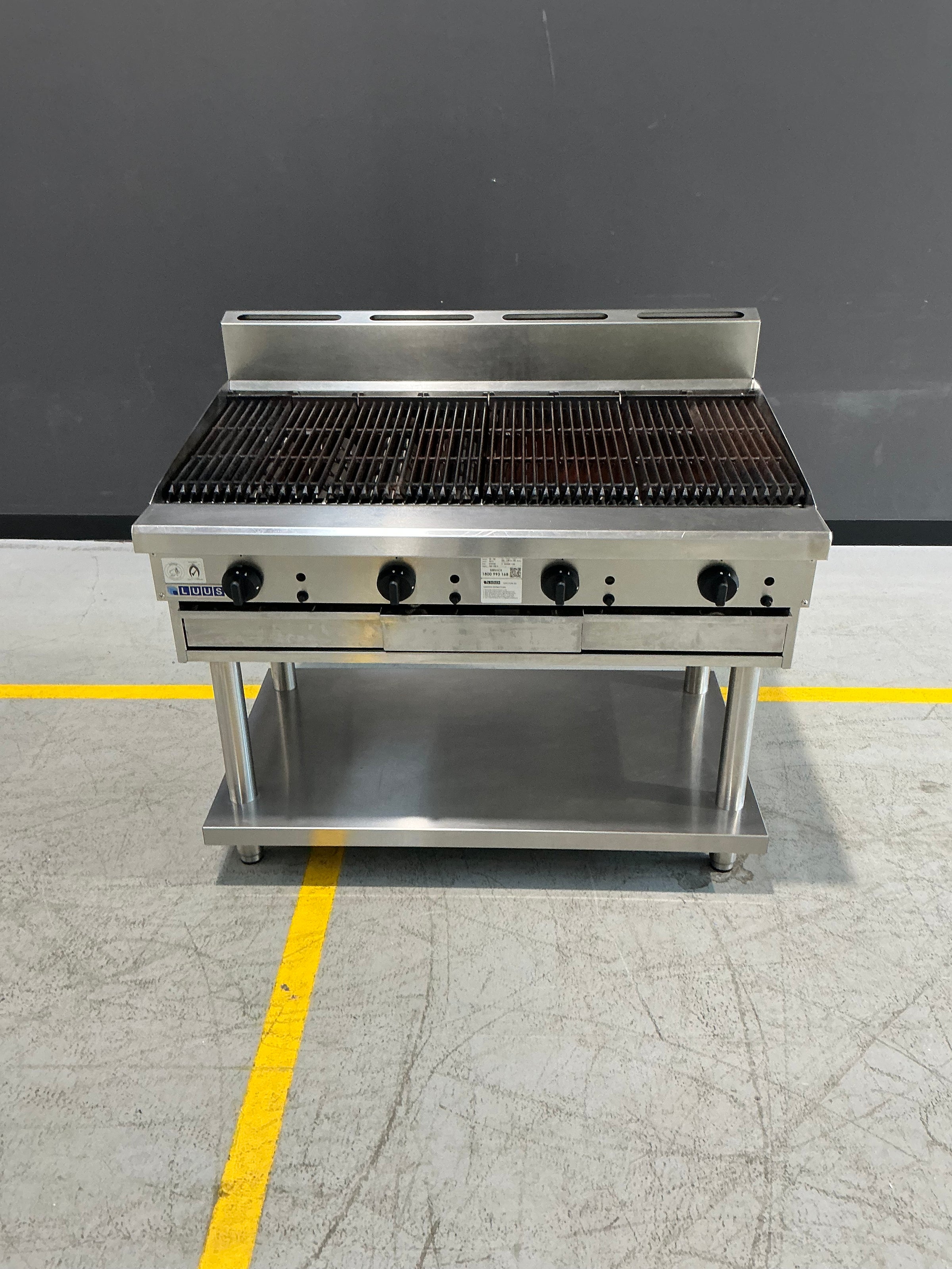 Luus - CS-12C - 1200mm Gas Chargrill