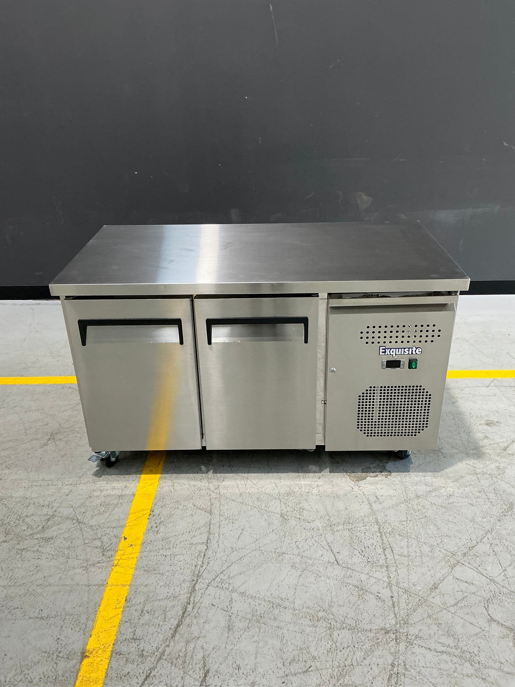 Exquisite - USF260H - 2 Solid Door Underbench Storage Freezer
