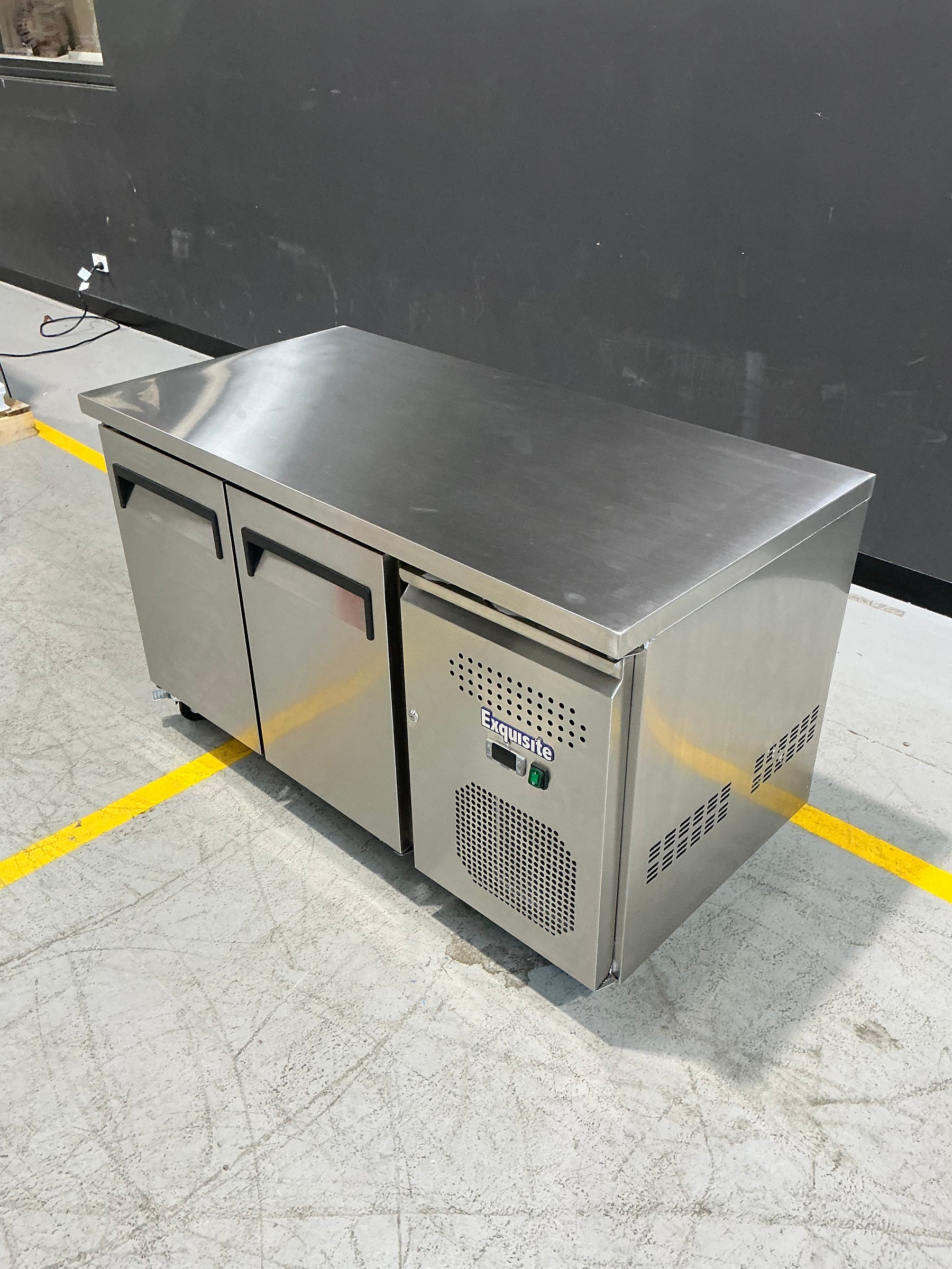 Exquisite - USF260H - 2 Solid Door Underbench Storage Freezer