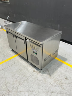 Exquisite - USF260H - 2 Solid Door Underbench Storage Freezer
