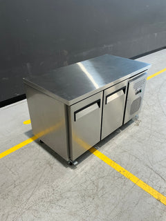 Exquisite - USF260H - 2 Solid Door Underbench Storage Freezer