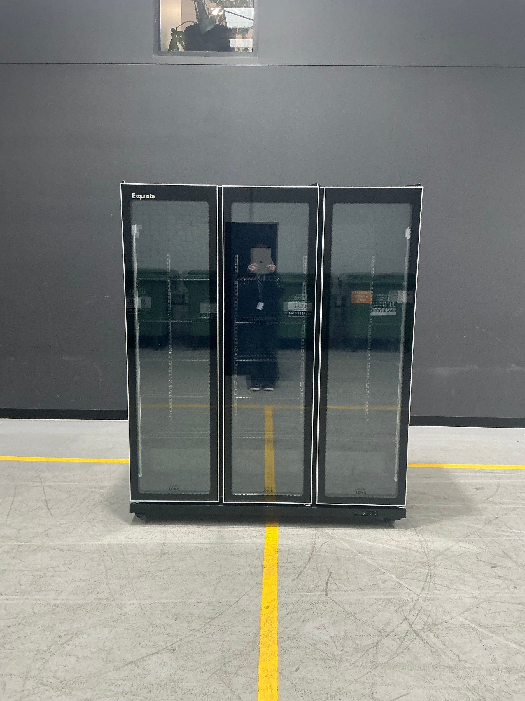 Exquisite - DC1100 - 3 Door Upright Display Refrigerator