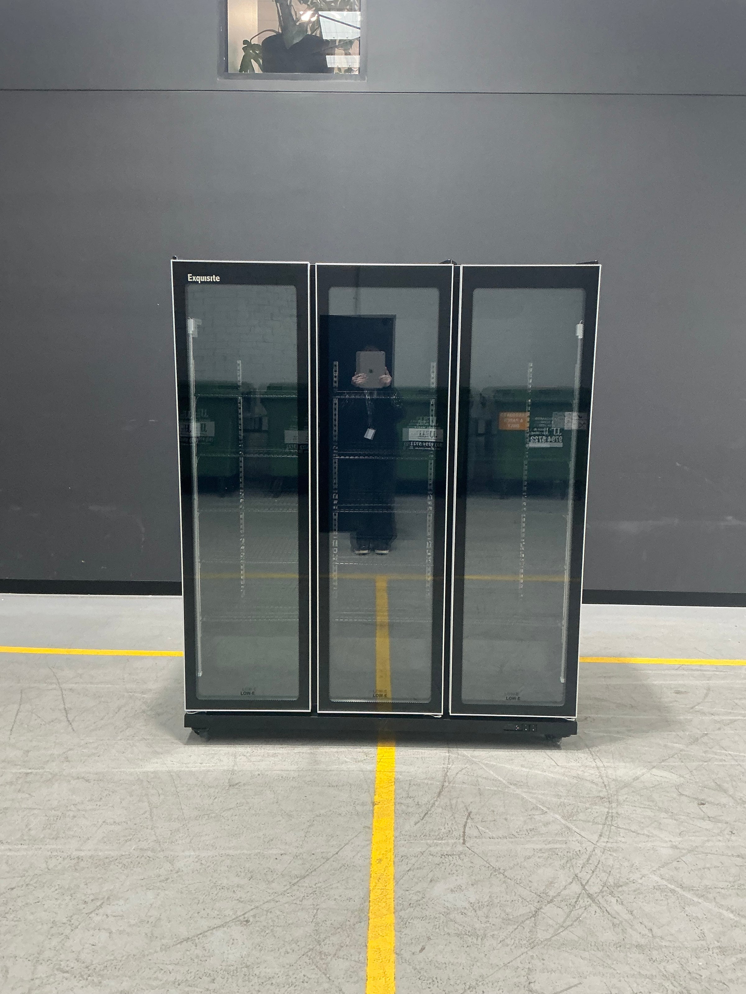 Exquisite - DC1100 - 3 Door Upright Display Refrigerator