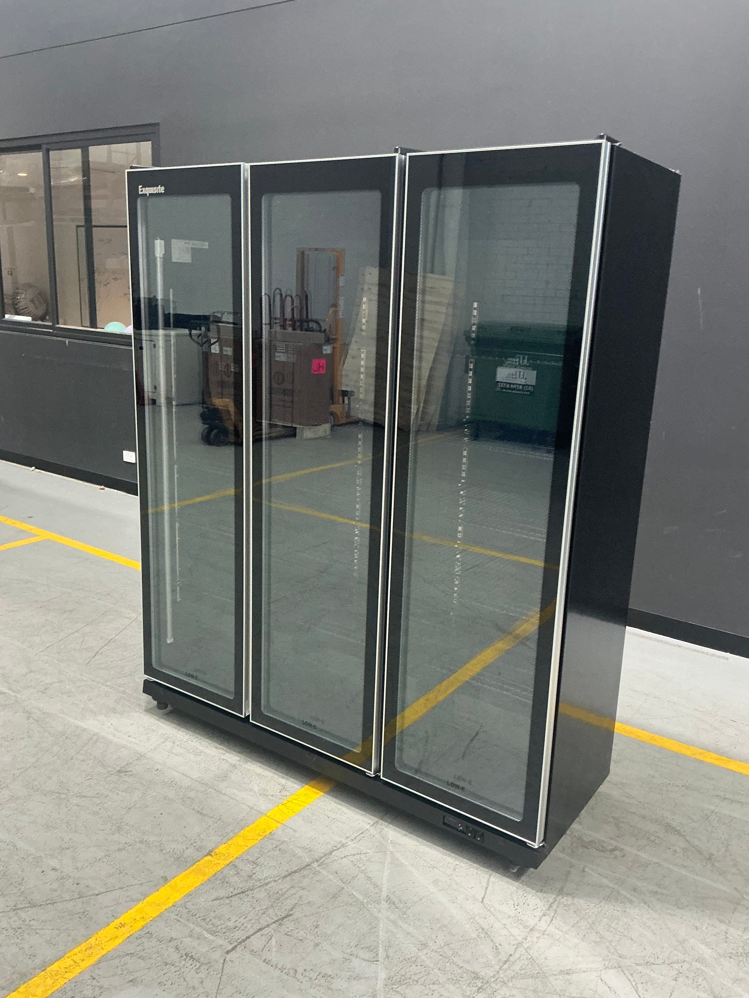 Exquisite - DC1100 - 3 Door Upright Display Refrigerator