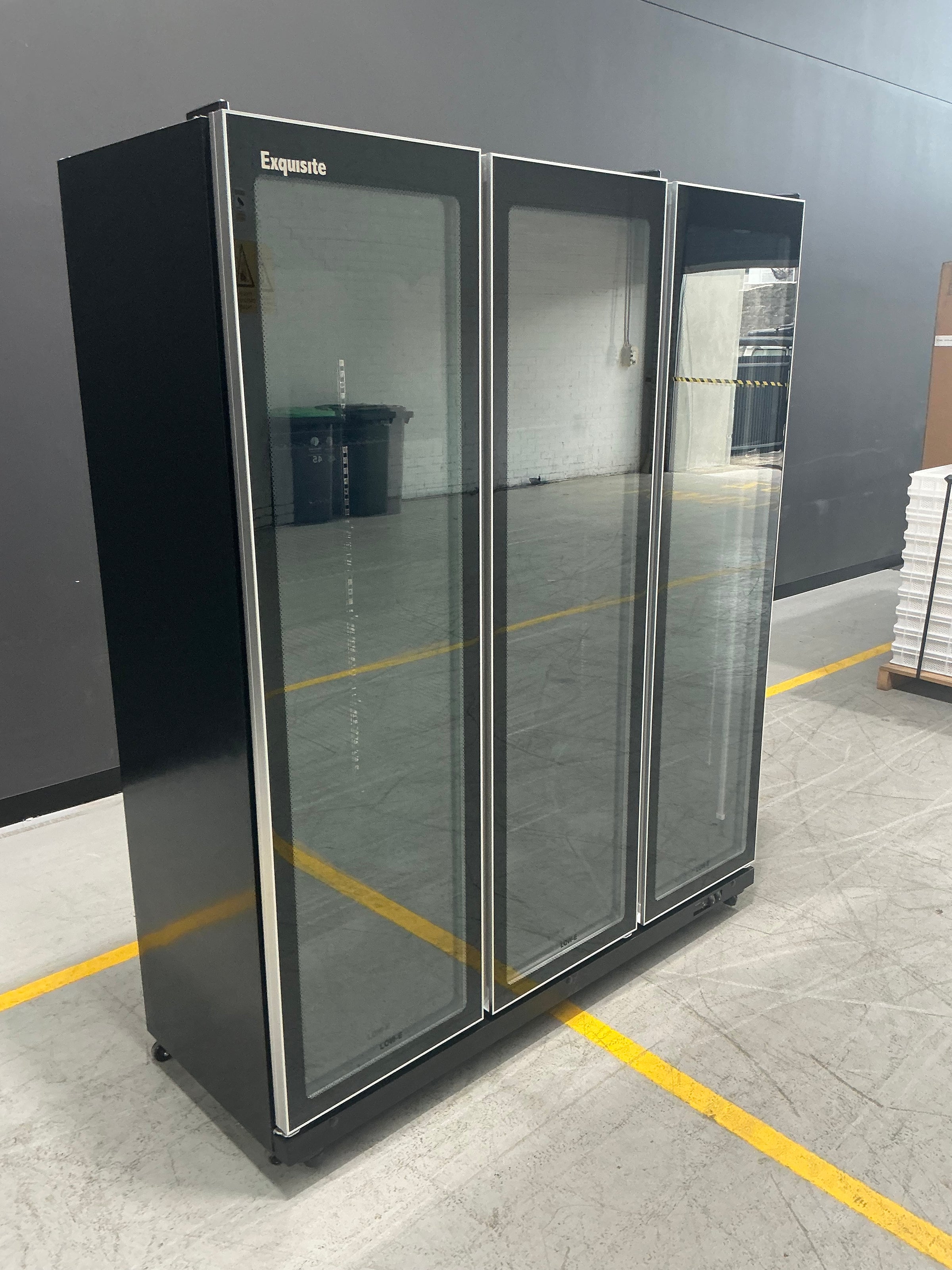 Exquisite - DC1100 - 3 Door Upright Display Refrigerator