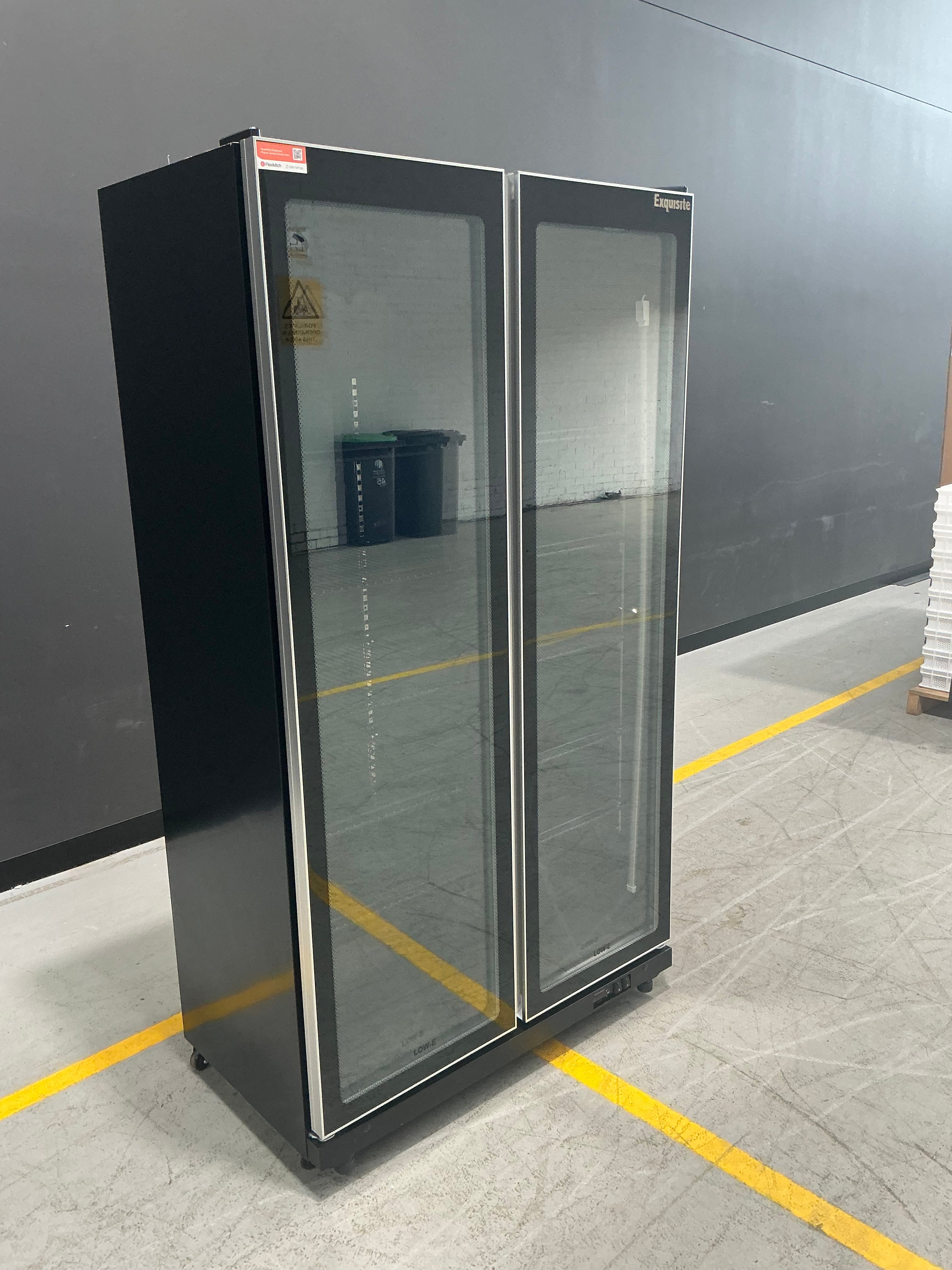 Exquisite - DC700 - Two Door Upright Display Refrigerator