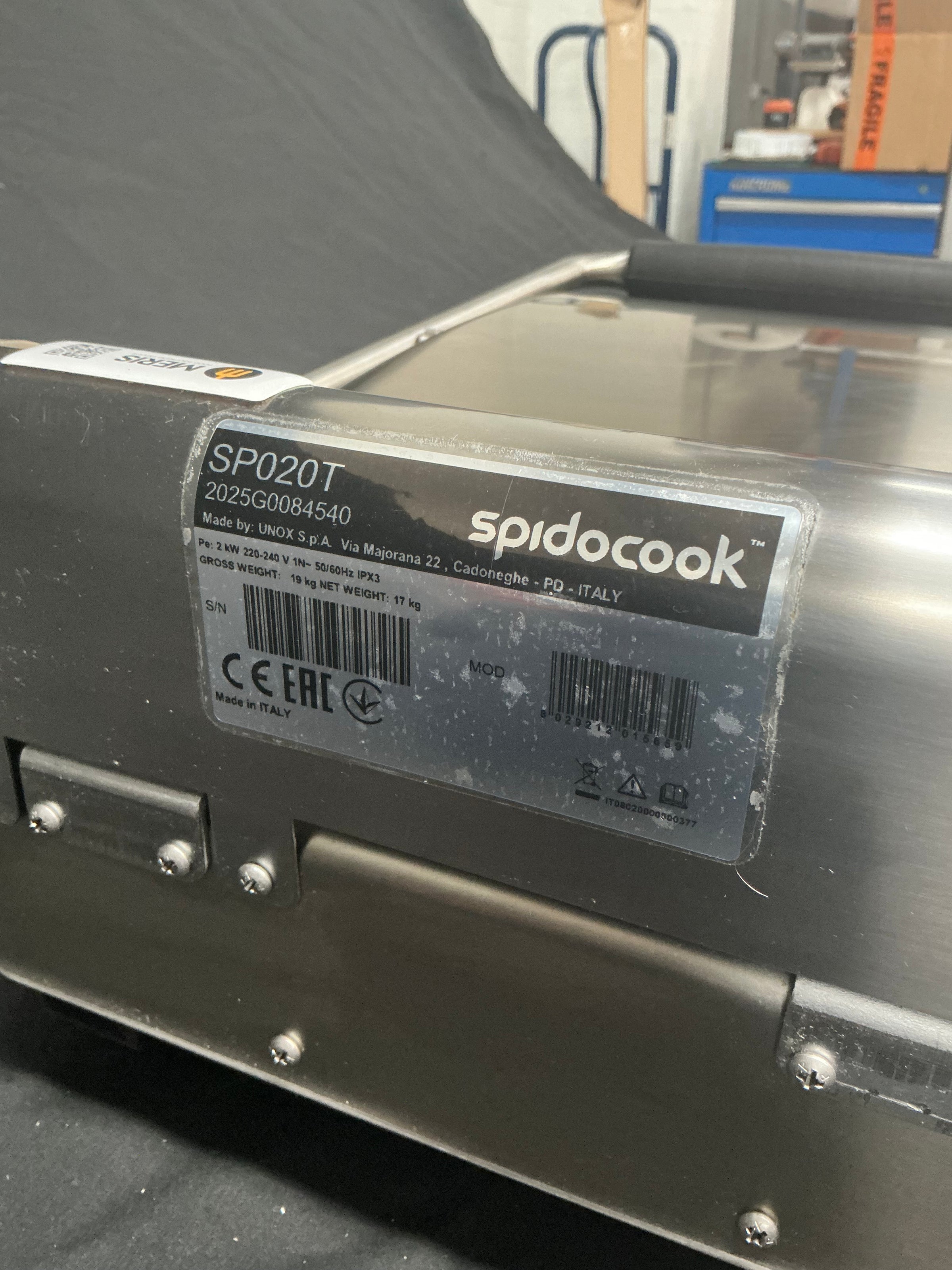 Spidocook - SP020T - Manual Sandwich Contact Press