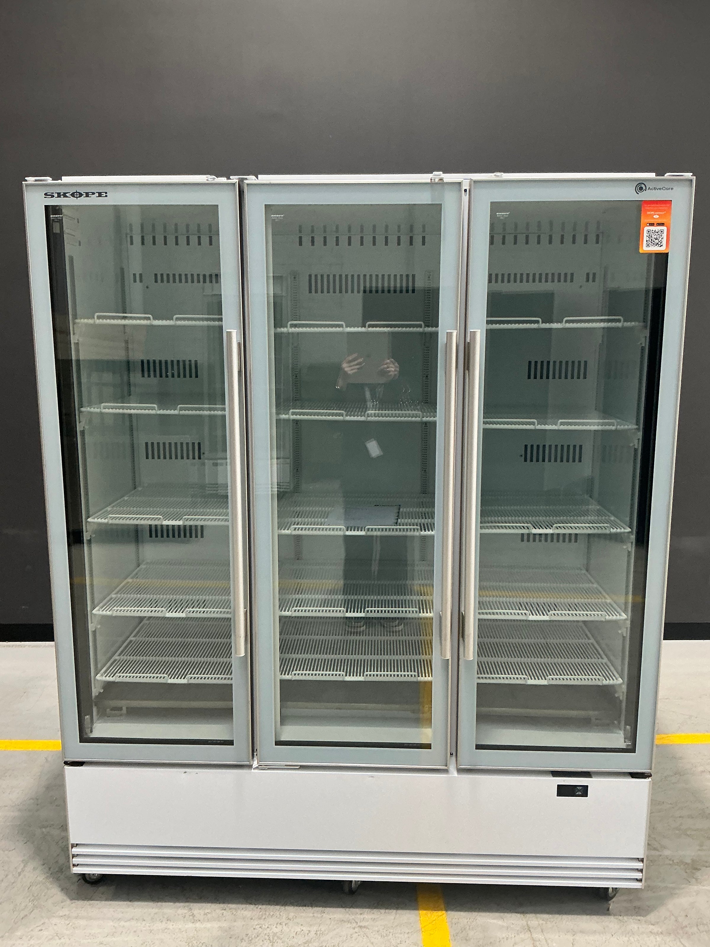 Skope - BME1500N-A - 3 Glass Door Display Fridge