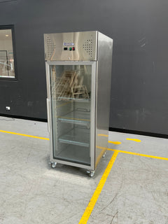 Exquisite - GSC650G - Single Glass Door Storage Fridge