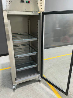 Exquisite - GSC650G - Single Glass Door Storage Fridge