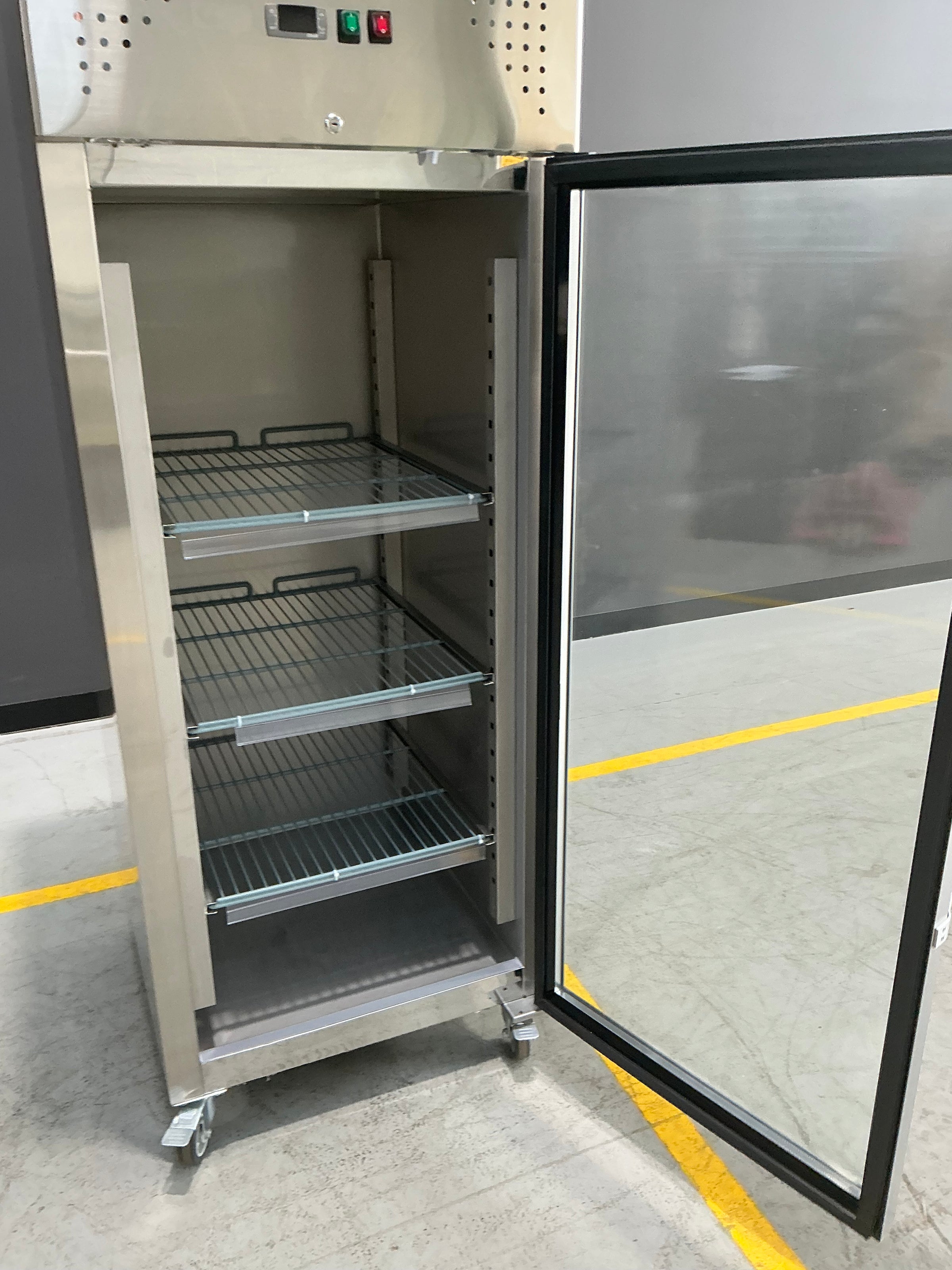 Exquisite - GSC650G - Single Glass Door Storage Fridge