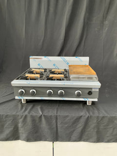 Cobra - C9C-B - 900mm 4 Burner Gas Cooktop with Griddle