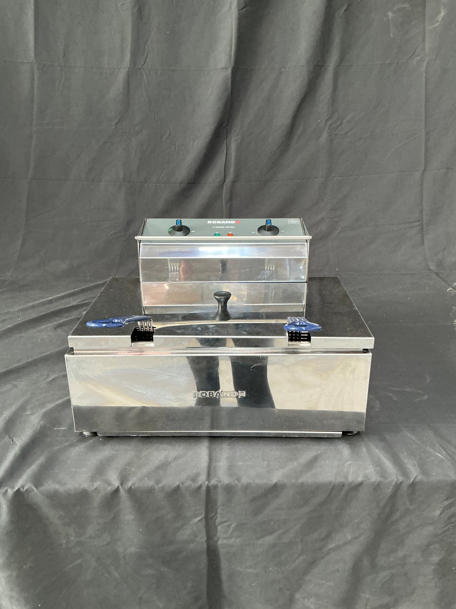 Roband - F111 - 11L Single Pan Double Basket Fryer