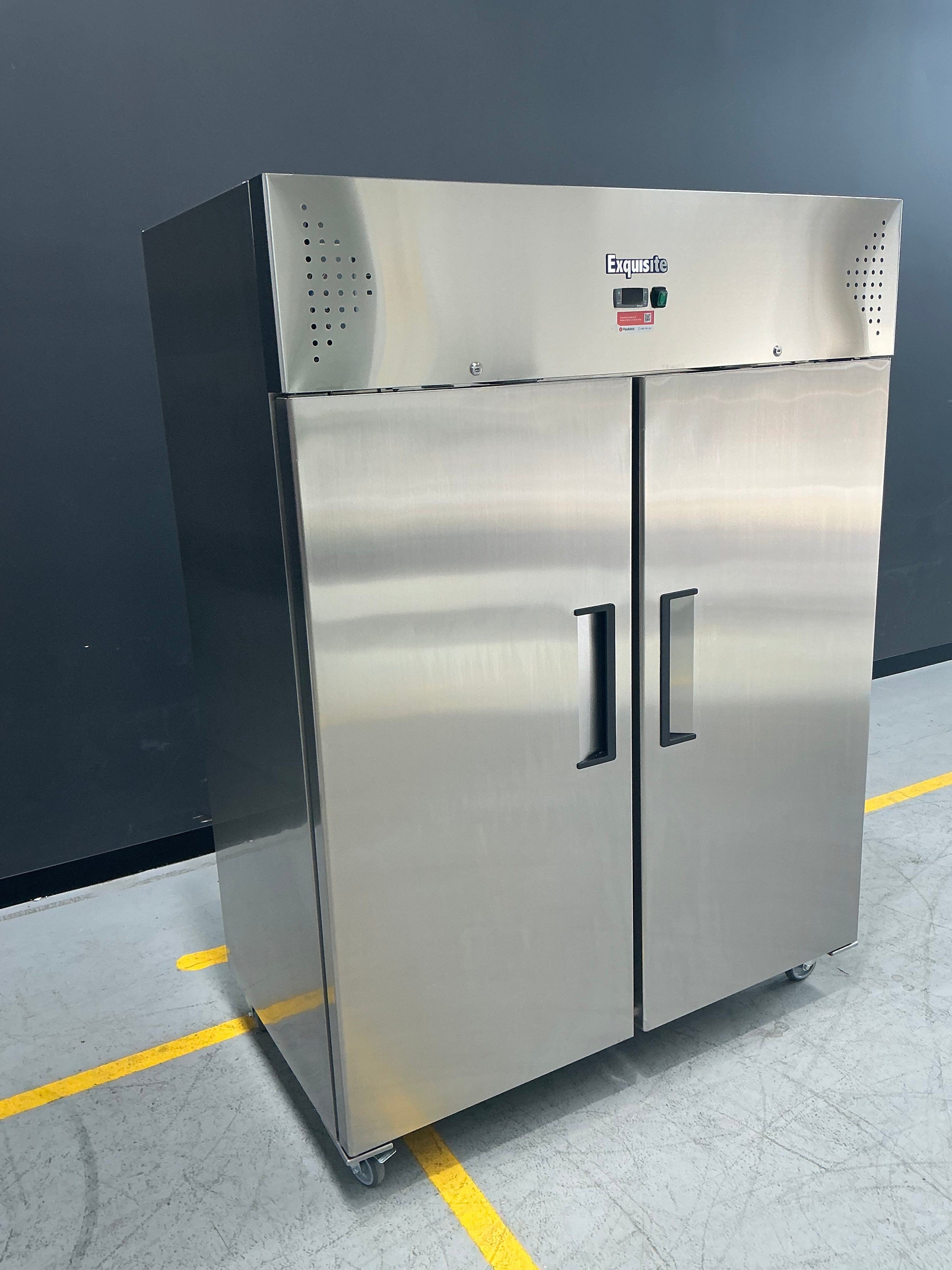 Exquisite GSC1410H 1476L Double-Door Upright Refrigerator