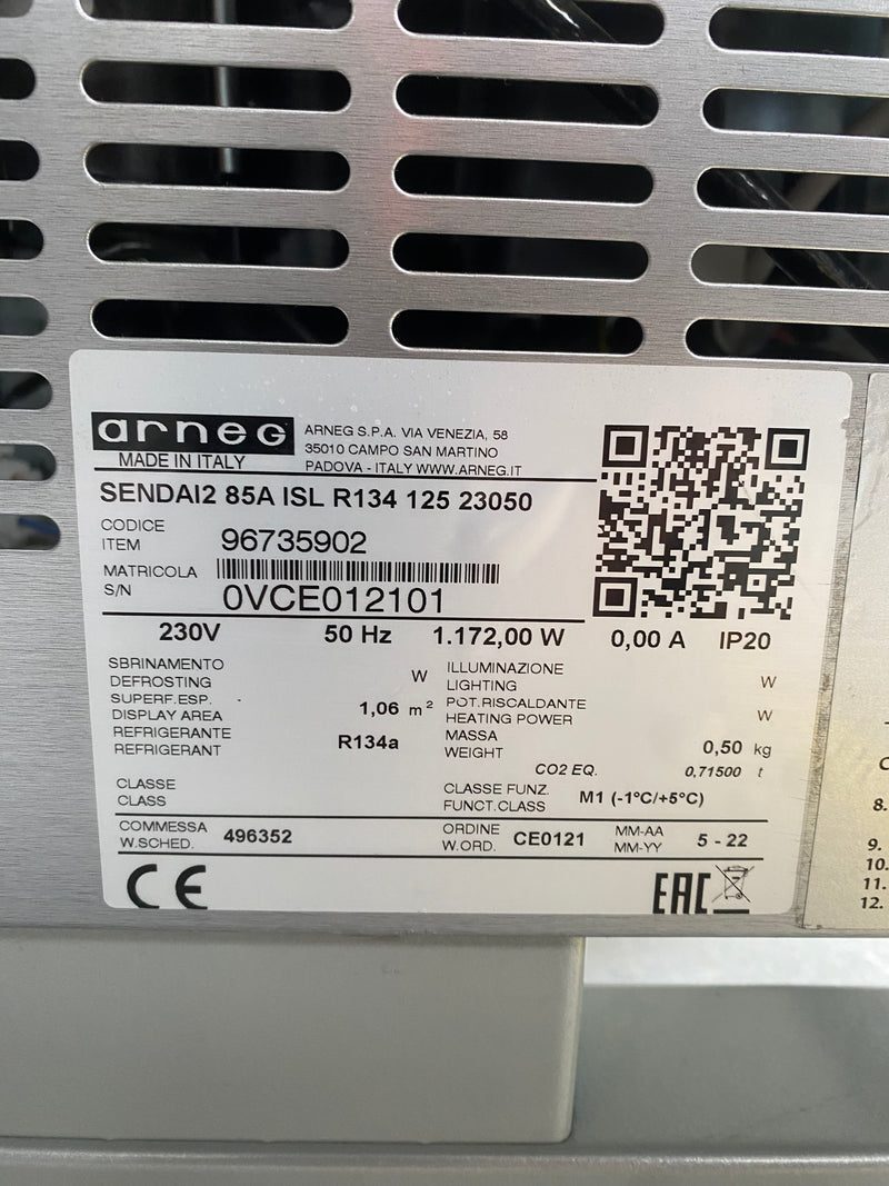 Arneg Sendai 1250 Arneg Horizontal Open Display Fridge