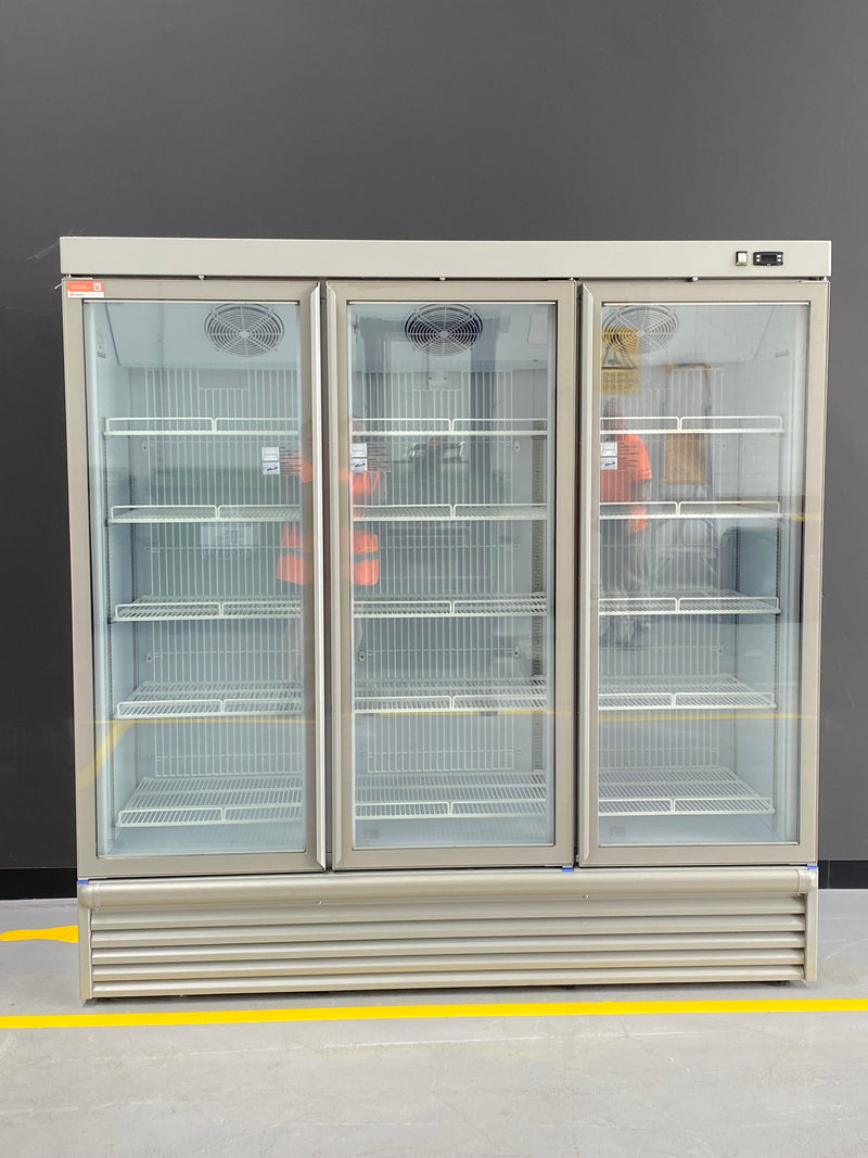 Iarp ASIA 165 3 Door Upright Glass Door Freezer