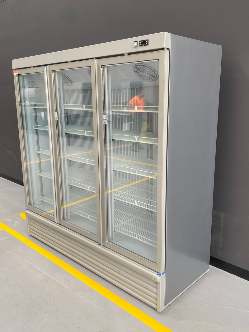 Iarp ASIA 165 3 Door Upright Glass Door Freezer