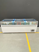 Thermaster - ZCD-L250G - Supermarket Island Freezer with Glass Sliding Lids