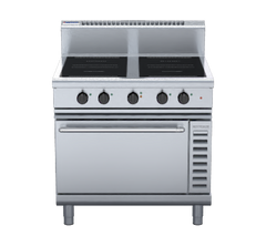 Waldorf 800 Series IN8410ECR5 - 900mm Induction Range Convection Oven