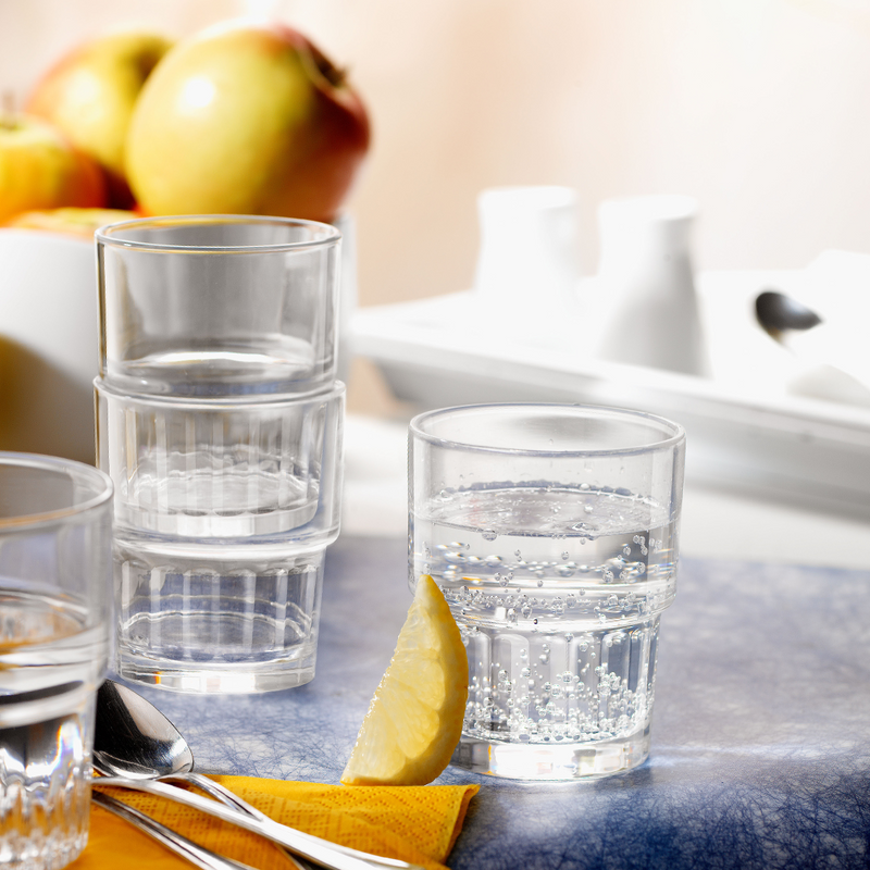 Bormioli Rocco - Lyon Tumbler Stackable - Clear - Set of 24