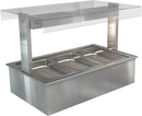 Cossiga Linear Series Bain Marie Full Square Glass - LSBM3-FS