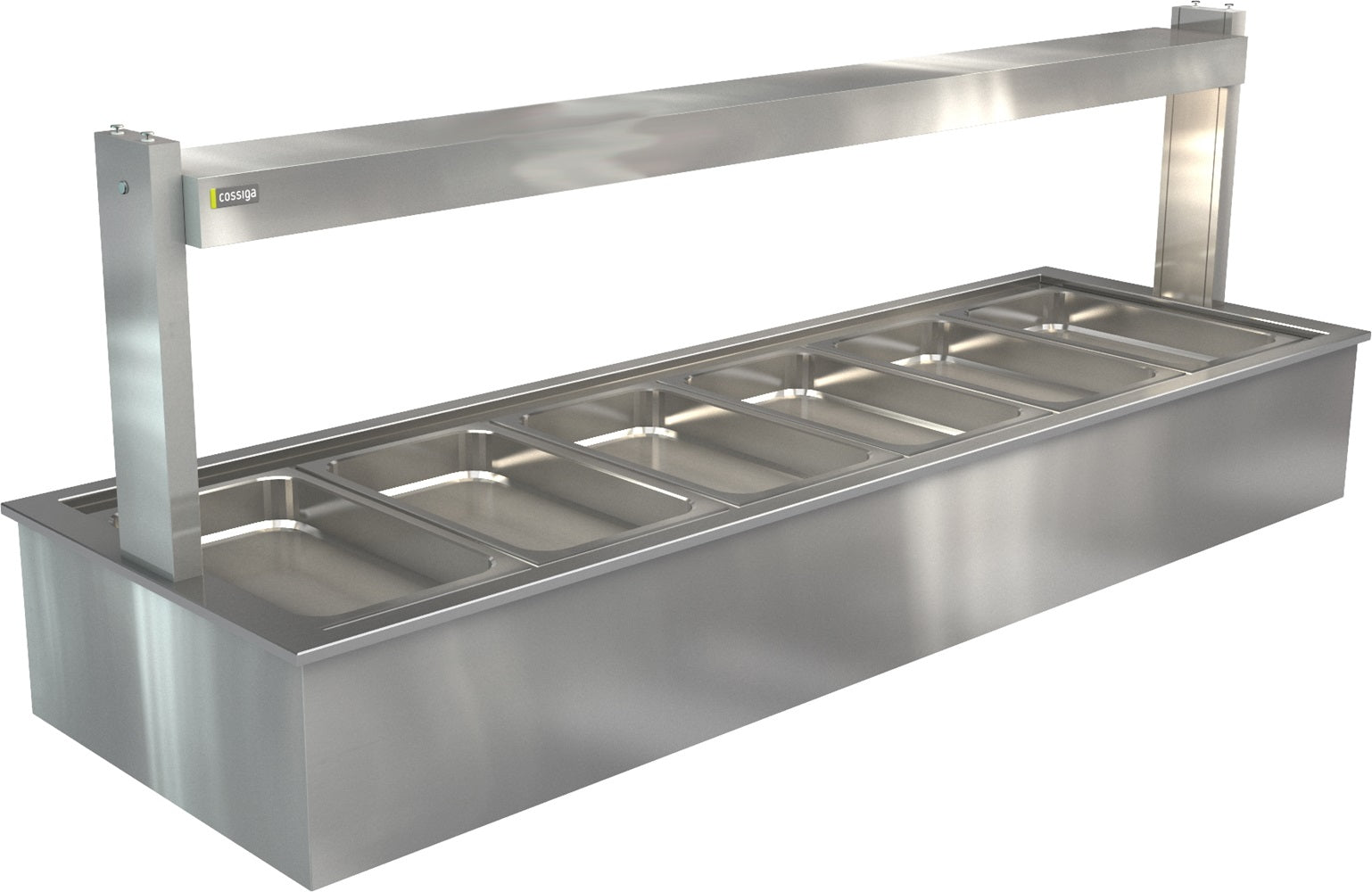 Cossiga Linear Series Bain Marie Gantry Only - LSBM6