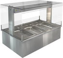 Cossiga Refrigerated Well With Gantry Silver 1145mm LSRF3