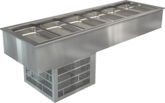 Cossiga Refrigerated Well Silver 2165mm LSRF6