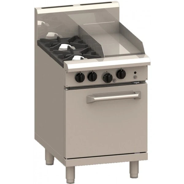 LUUS 2 Burner 300mm Griddle with Oven