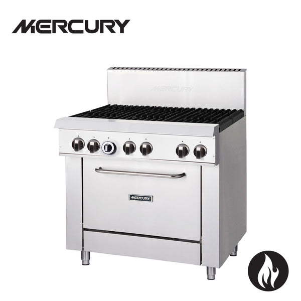 Mercury M36S-6F - 6 Burners - Gas Static Oven