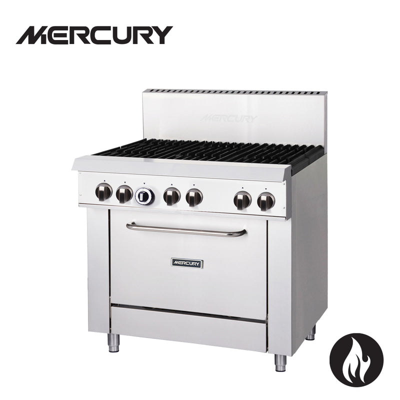 Mercury M36S-6F - 6 Burners - Gas Static Oven