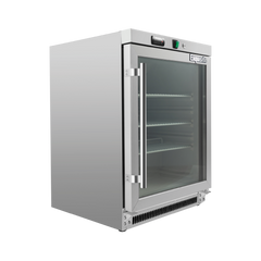 Exquisite One Glass or Solid Door Underbench Storage Refrigerators 130 Litre