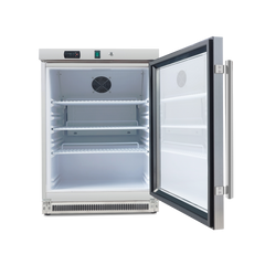 Exquisite One Glass or Solid Door Underbench Storage Refrigerators 130 Litre