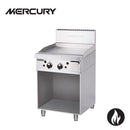 Mercury MGN-24-F - 2 'U' Shape Burners w/ 610 x 510 Griddle - Cooktop on Cupboard Stand