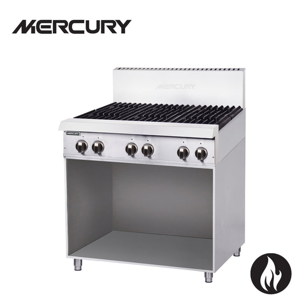 Mercury MHN-36-F - 6 Burners - Cooktop on Cupboard Stand