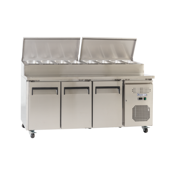 Exquisite MTC363H Stainless Steel Top Food Preparation Refrigerators
