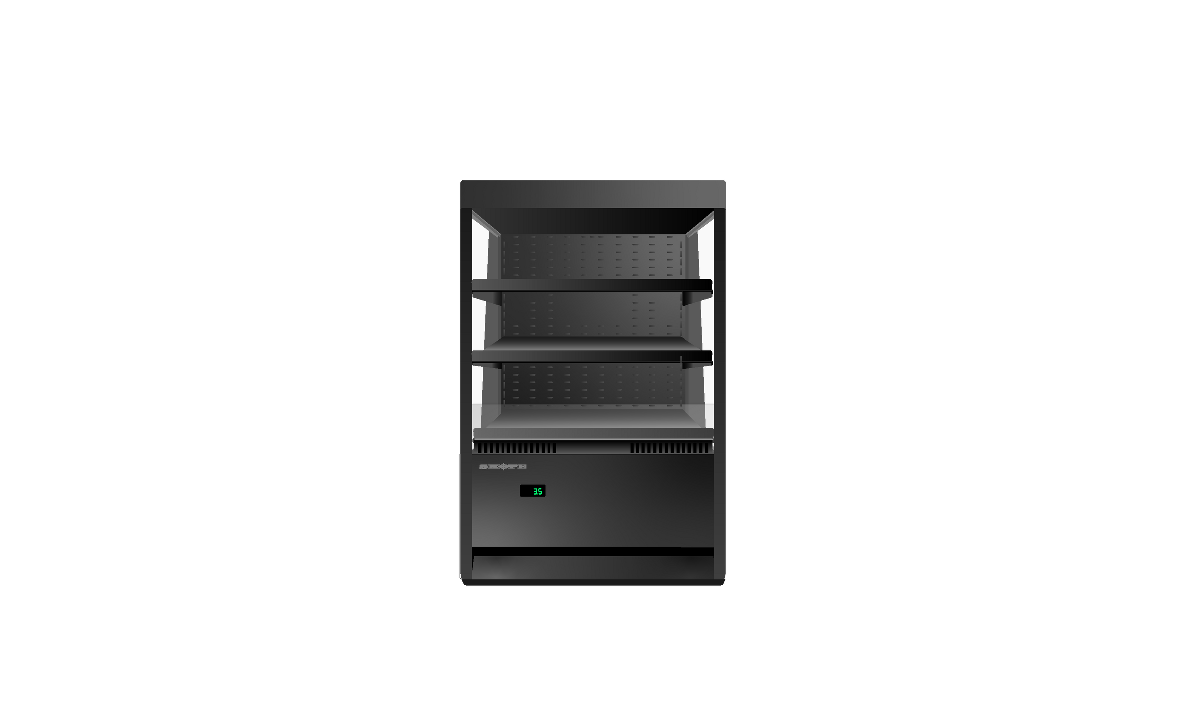 Skope - OD400N - Open Deck Display Fridge