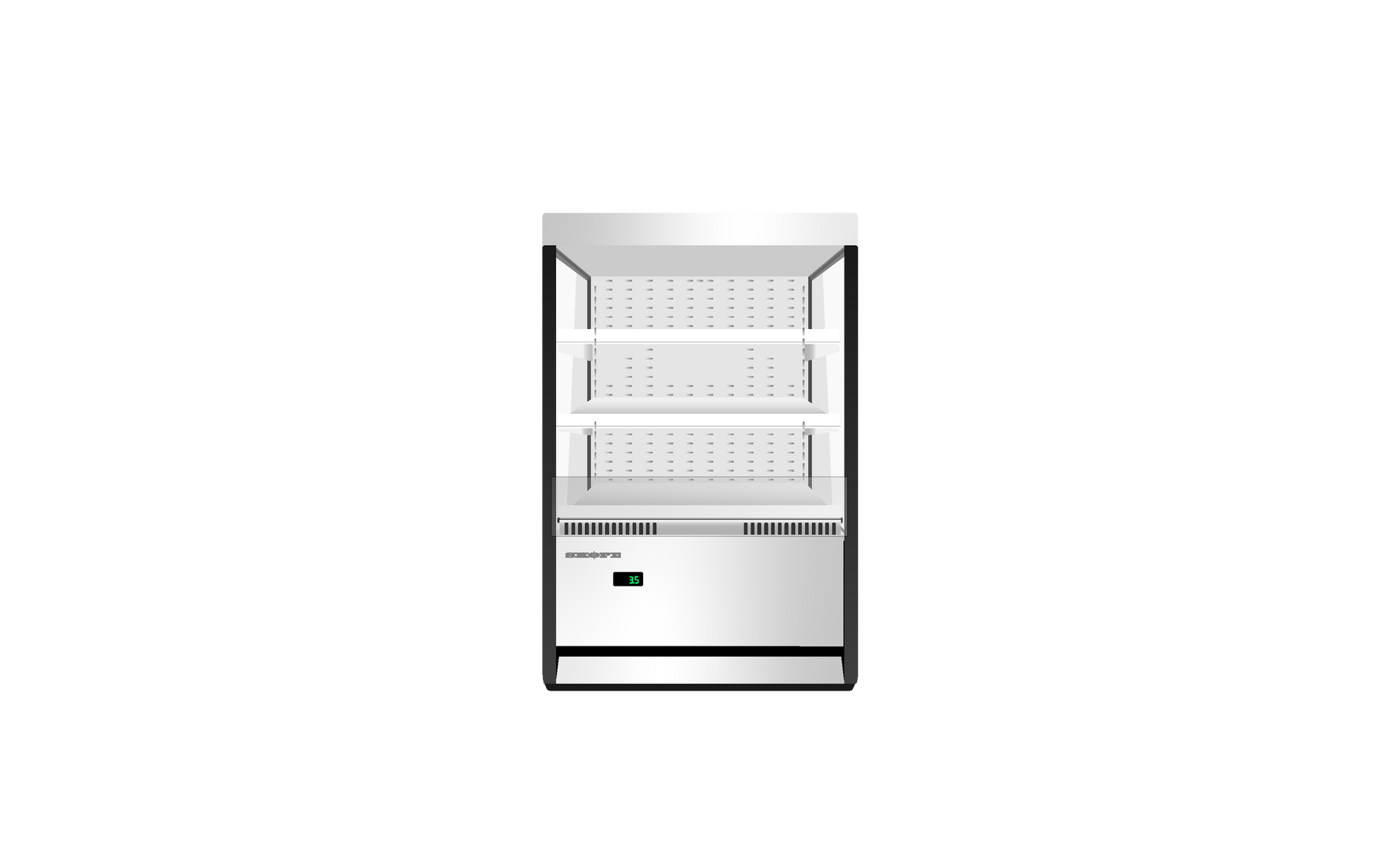 Skope - OD400N - Open Deck Display Fridge