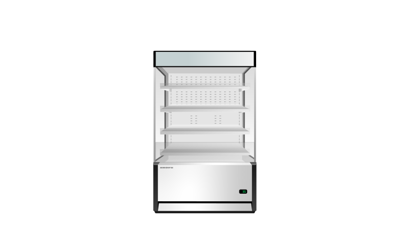 SKOPE OD1100N.LS.FM OpenDeck OD1100N Open Deck Fridge