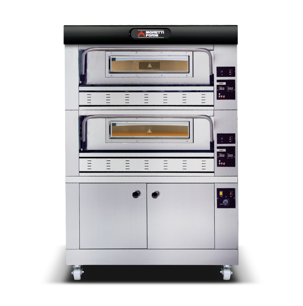 Moretti Forni COMP P110G A/2/P Double Deck Gas Deck Oven on Prover