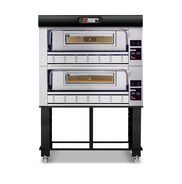 Moretti Forni COMP P110G B/2/S Double Deck Gas Oven on Stand