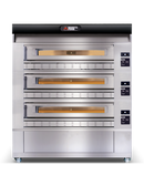 DoubleMoretti Forni COMP P150G A/3 Triple Deck Oven on Prover