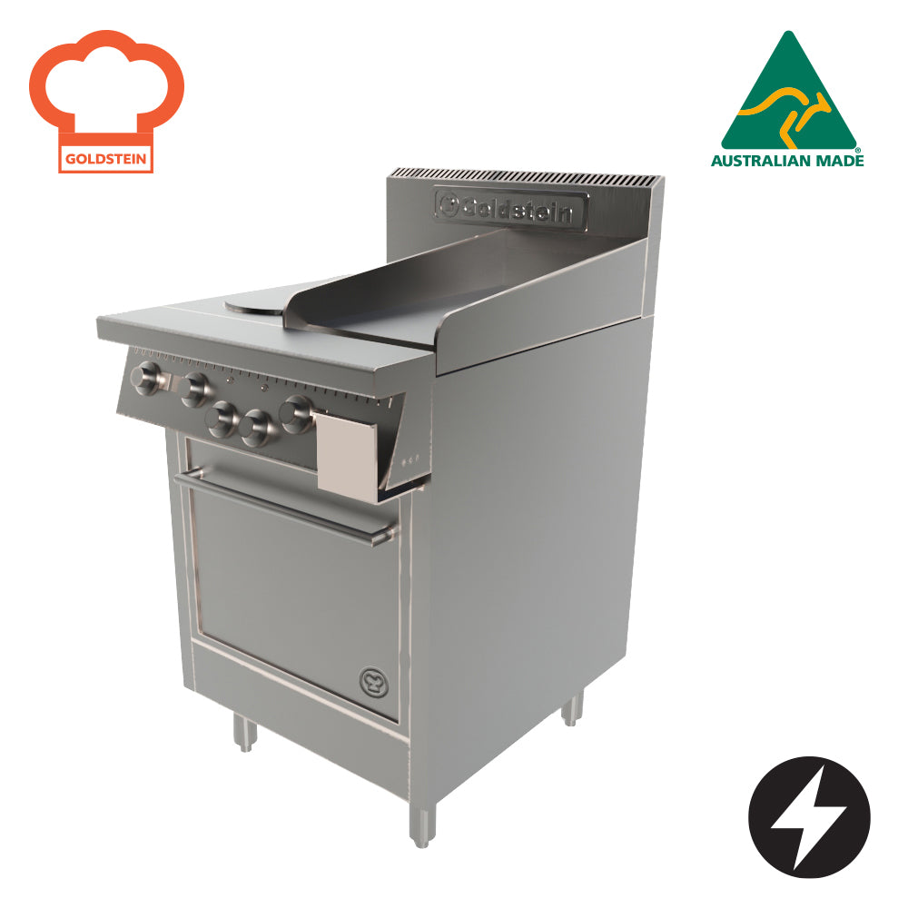 Goldstein  PE2S12G20FF 2 Hot Plates & Griddle - Fan Forced Electric Oven