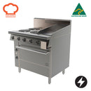 Goldstein  PE4S12G28FF 4 Hot Plates & Griddle - Fan Forced Electric Oven