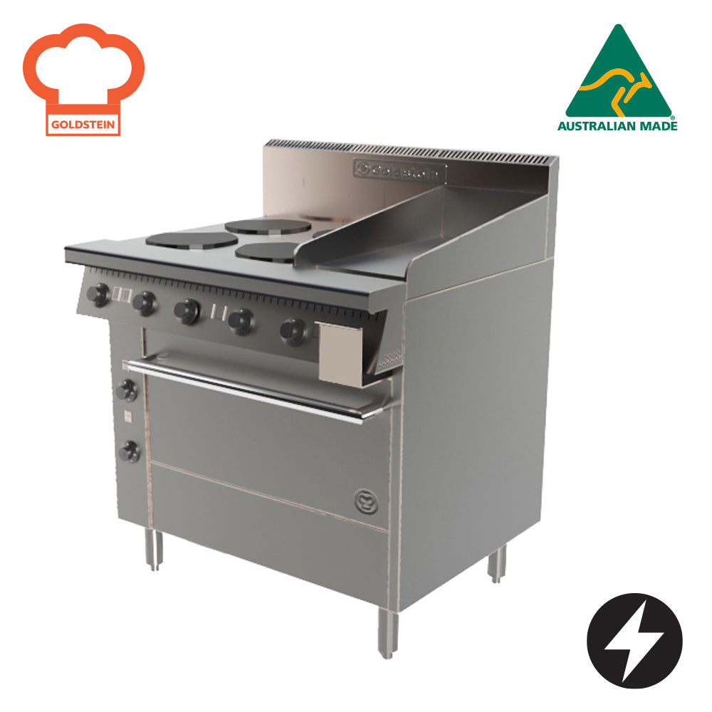Goldstein  PEC4S12G28 4 Hot Plates & Griddle - Electric Convection Oven