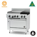 Goldstein  PF24G228EFF 2 burners & Griddle - Electric Fan Forced Oven