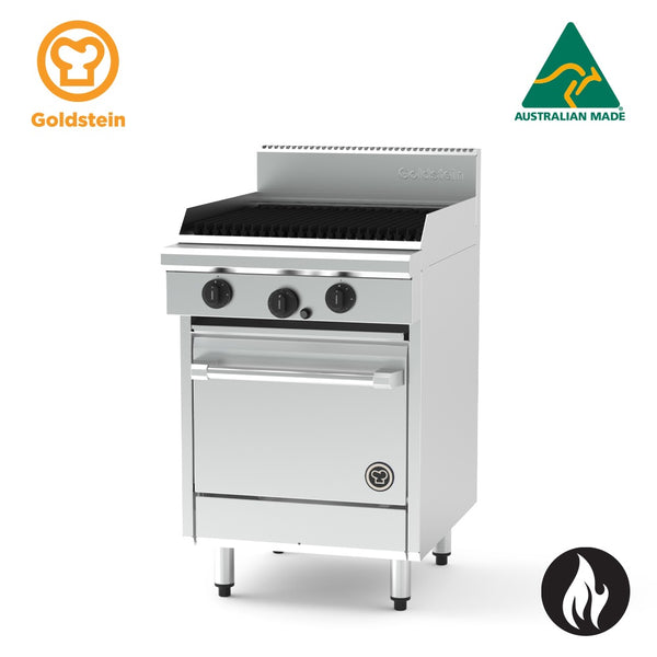 Goldstein PF24Q20E-X - 610 X 510 mm BBQ Chargrill - Static Electric Oven