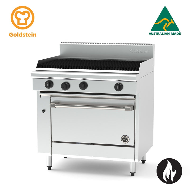 Goldstein  PFC36Q28E 914 x 510 BBQ Chargrill - Electric Convection Oven