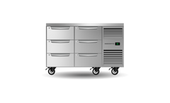 Skope Six Drawer, Two Bay, Underbench GN 1/1 Right Hand Fridge