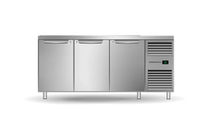 SKOPE PG13.PPS.3.SD.RH ProSpec 3 Solid Door Salad Preparation GN1/3 Right Hand Fridge